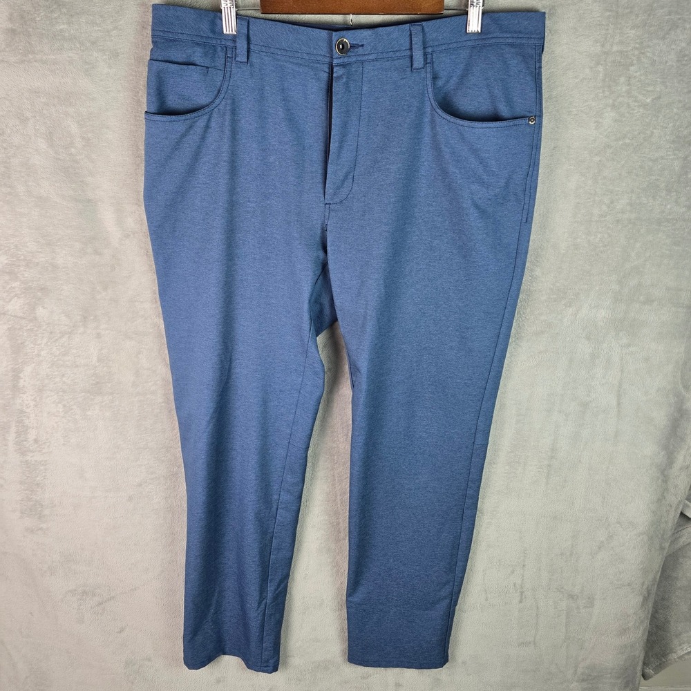 Tommy Bahama Boracay 5-Pocket Chino Pants Blue Heather 40x32 241-ST124462